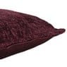Kussen chenille - bordeauxrood - 45x45 cm