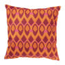 Kussen velvet wieber - roze/oranje - 45x45 cm