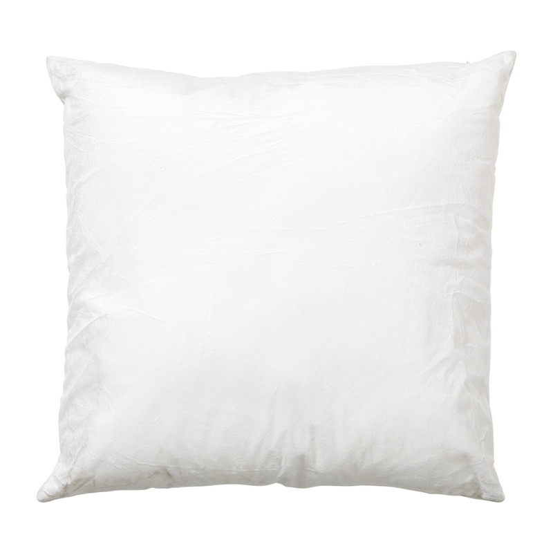 Kussen zon velvet - oranje - 45x45 cm