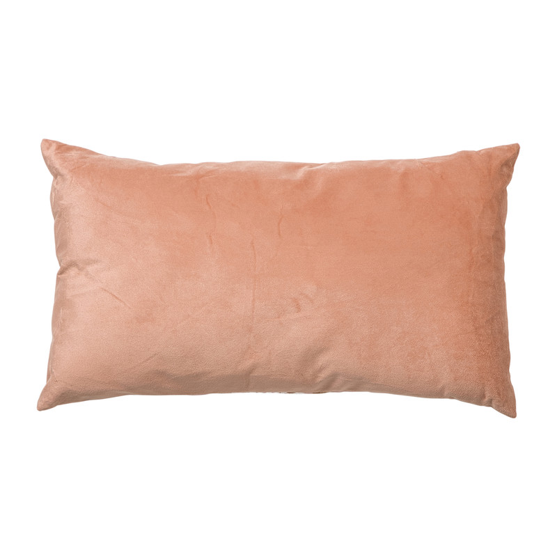 Kussen zon velvet - oranje - 30x45 cm