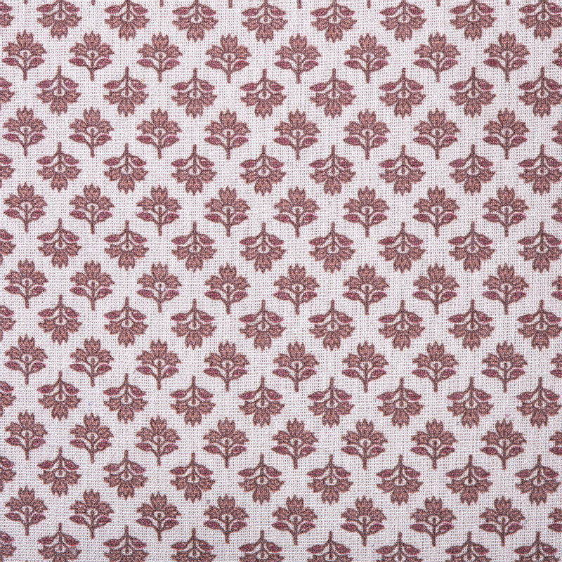 Kussen bloem met rand - roze - 45x45 cm