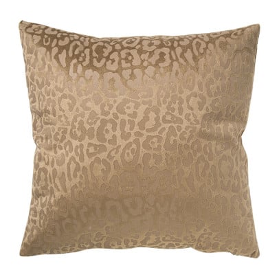 Kussen velvet animal - bruin - 45x45 cm