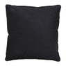 Kussen velvet - zwart - 45x45 cm