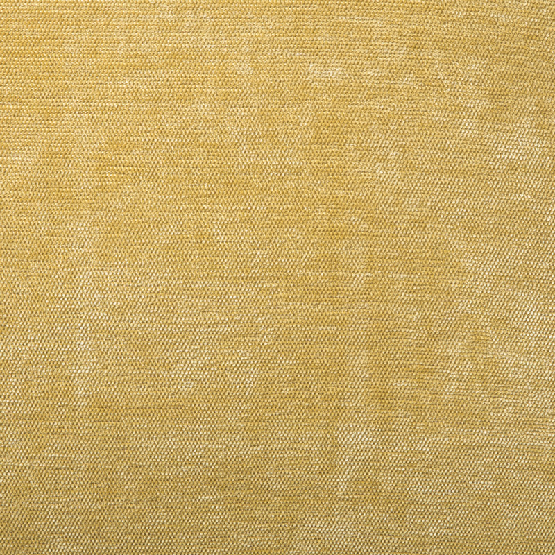 Kussen chenille - geel - 45x45 cm