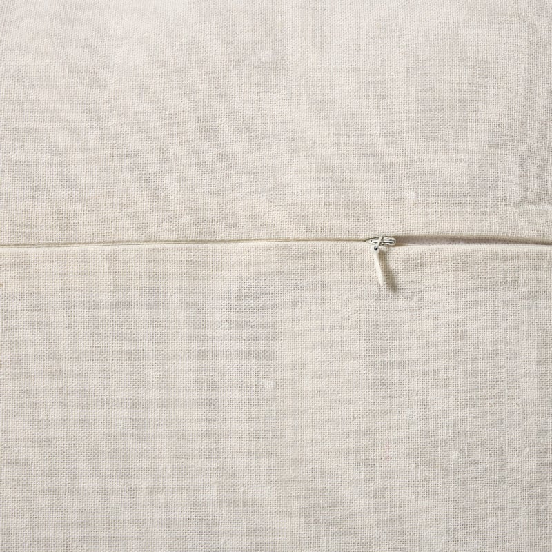 Kussen jute - groen - 45x45 cm