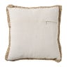 Kussen jute - groen - 45x45 cm