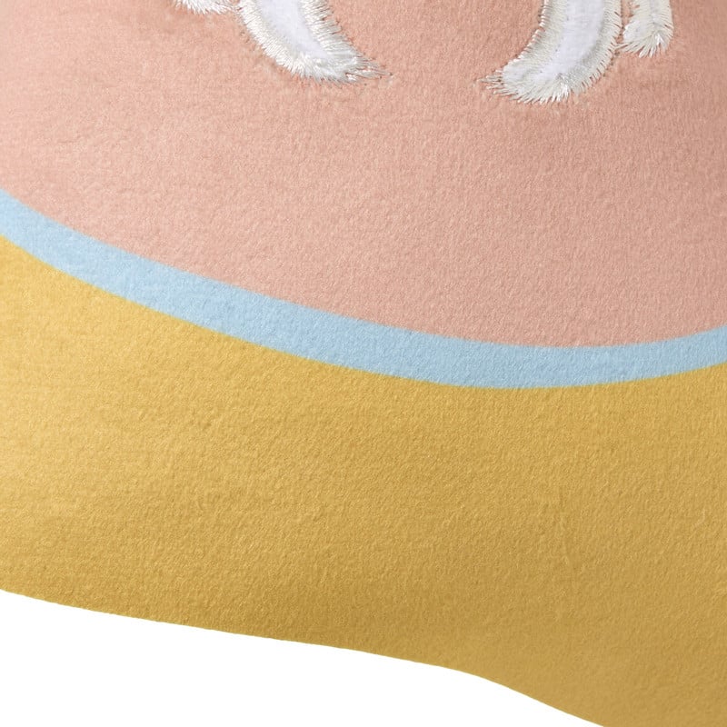 Kussen cowboy laars - multikleur - 32x28 cm