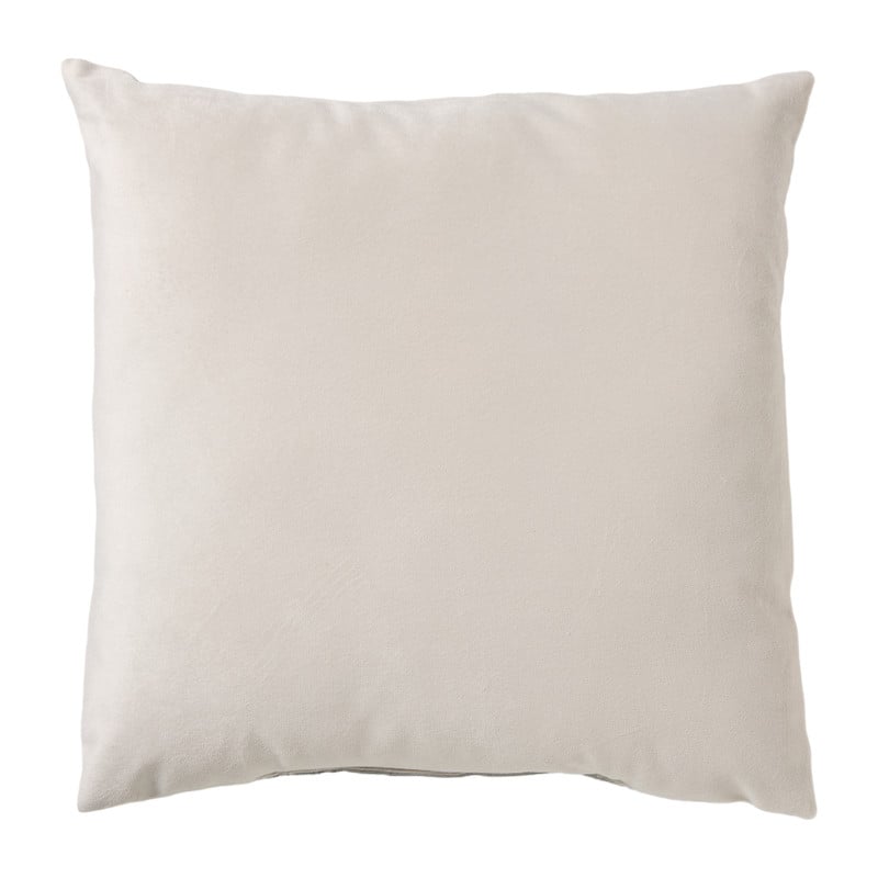 Kussen - zilverkleurig - 40x40 cm