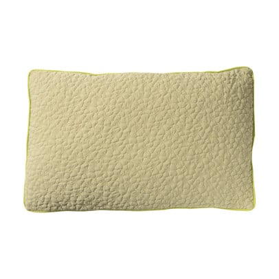 Kussen piping - groen - 30x50 cm