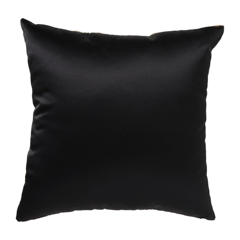 Kussen jacquard - beige - 45x45 cm