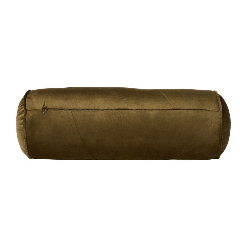 Kussen bolster - groen - ø45 cm