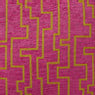 Kussen lijnen - roze/geel - 45x45 cm