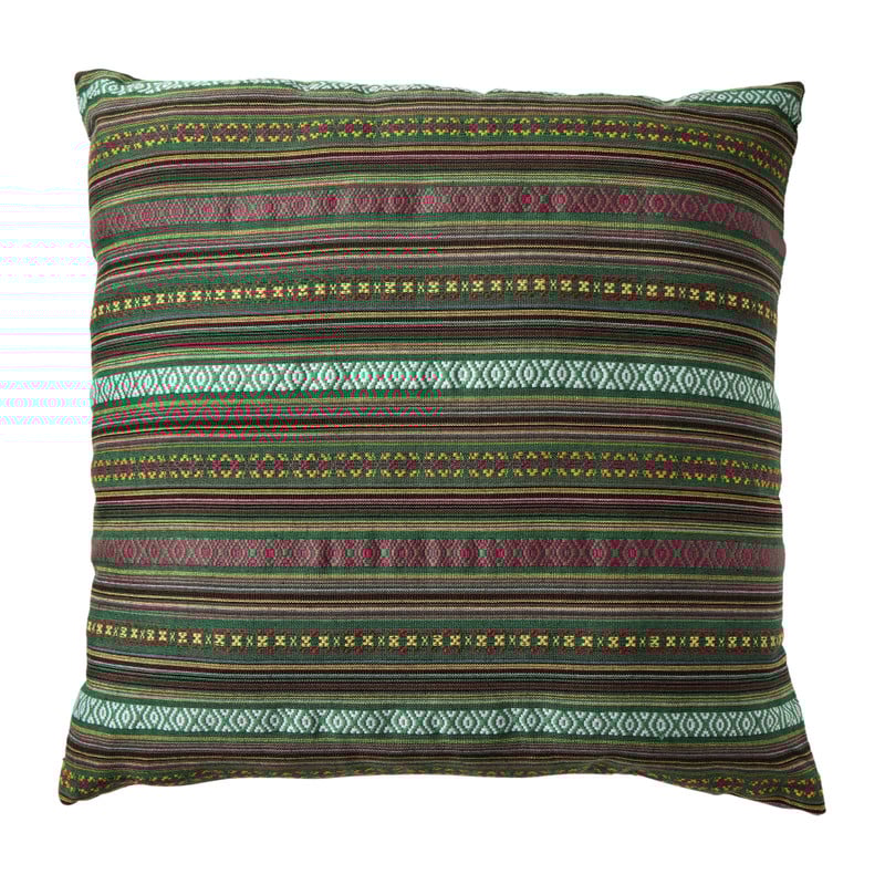 Kussen mexican groot - groen - 60x60 cm