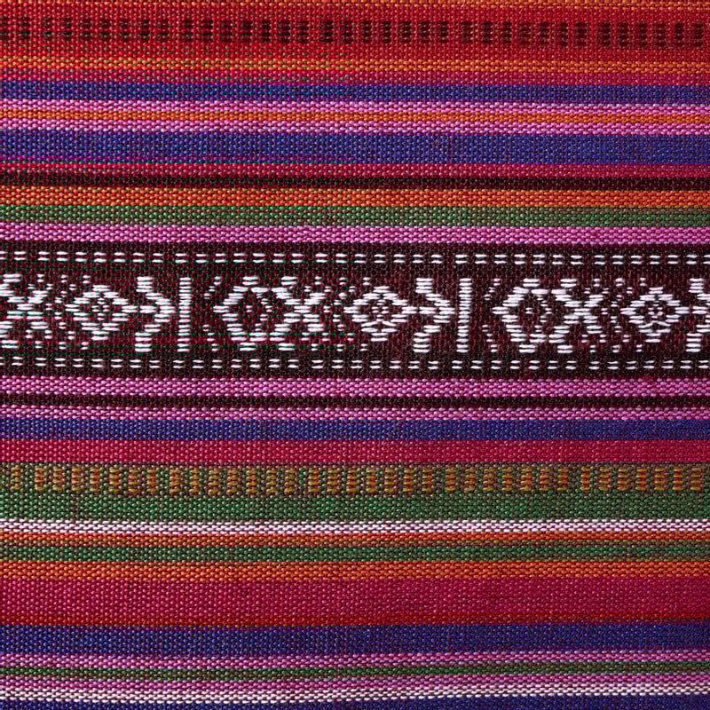 Kussen mexican klein - rood - 45x45 cm