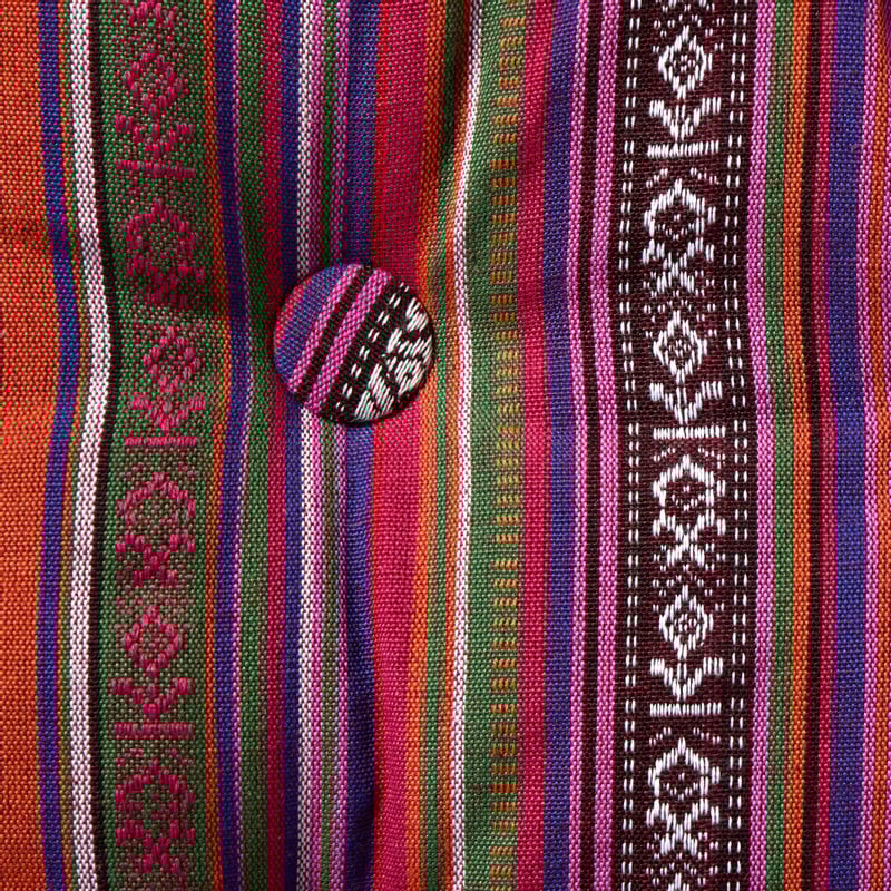 Matraskussen mexican - rood - 40x40 cm