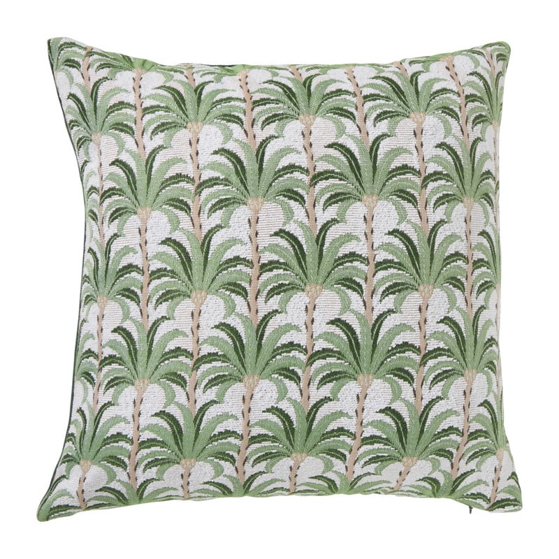 Kussen palm - groen - 45x45 cm