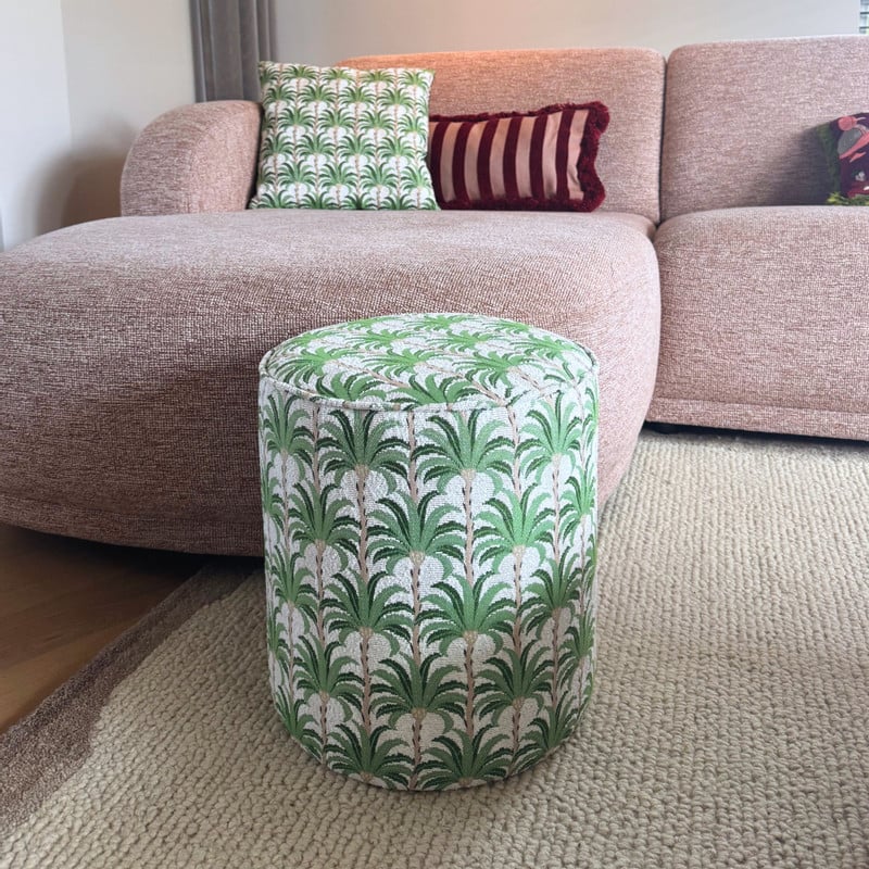 Kussen palm - groen - 45x45 cm