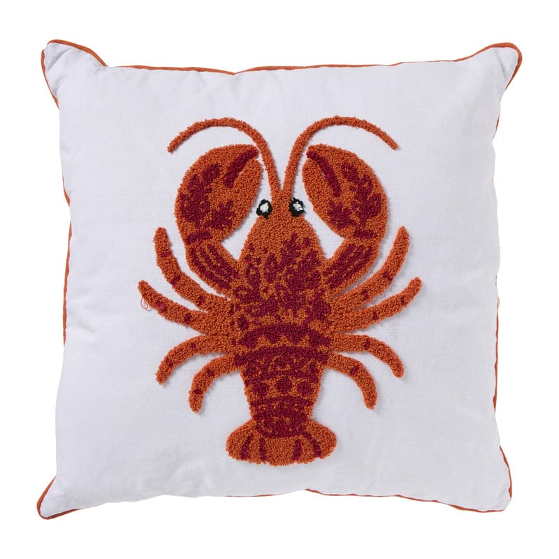 Kussen krab - multikleur - 45x45 cm