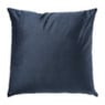 Kussen chenille jacquard - blauw - 45x45 cm
