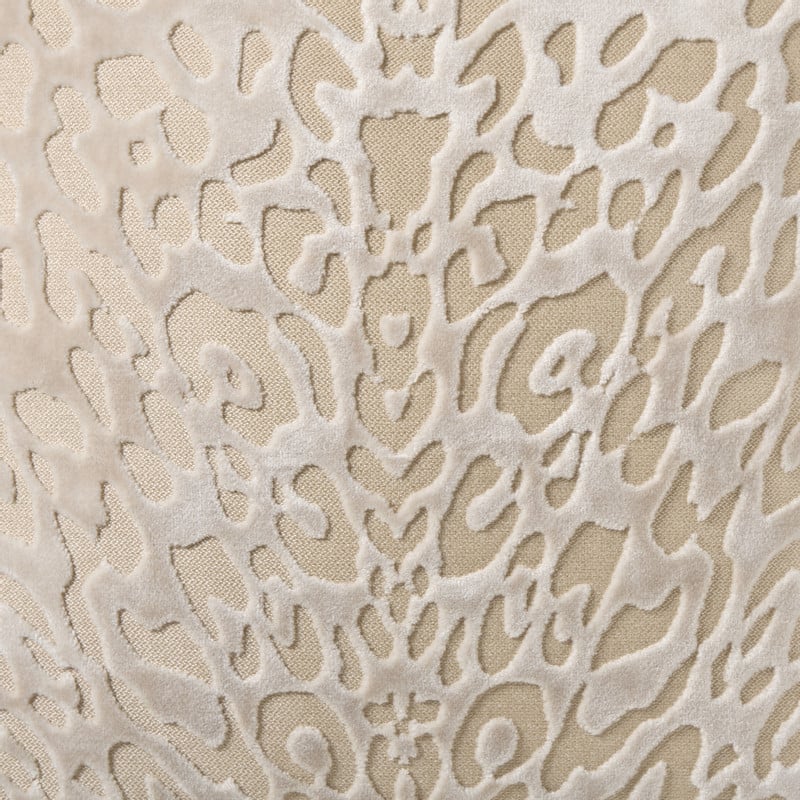 Kussen velvet animal - beige - 45x45 cm