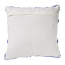 Kussen tufted - blauw - 45x45 cm