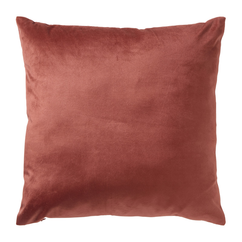 Kussen vredesduif - bruin/roze - 45x45 cm