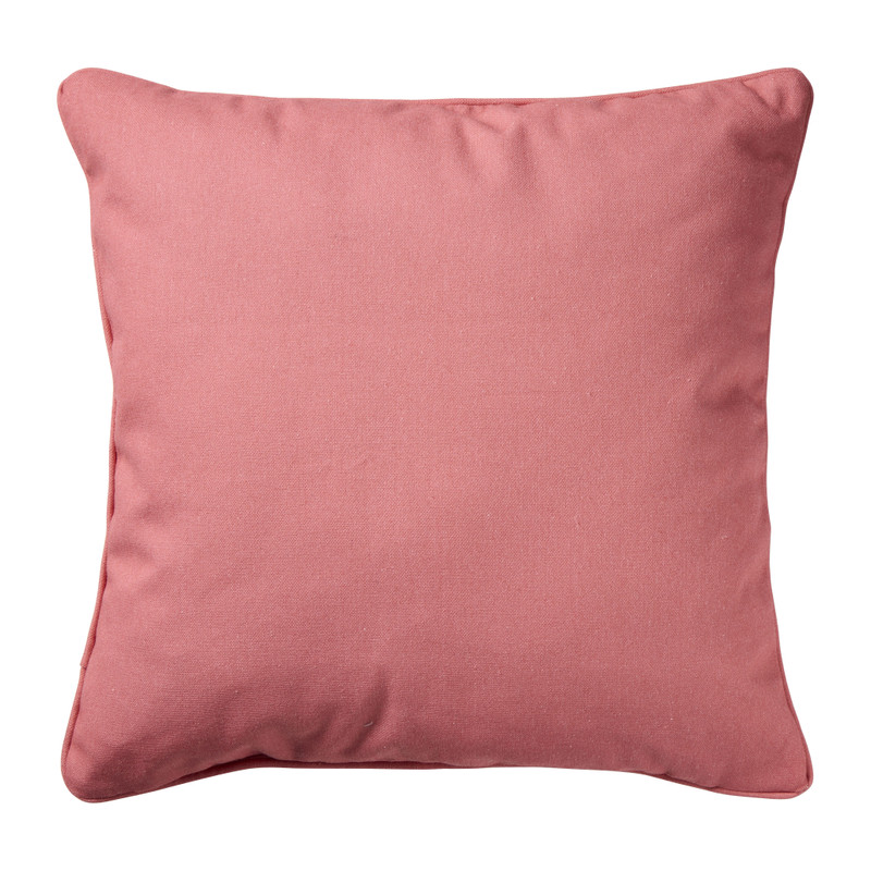 Kussen ruit - bruin/rood - 45x45 cm