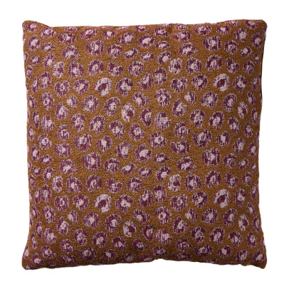 Kussen animal - geel - 45x45 cm