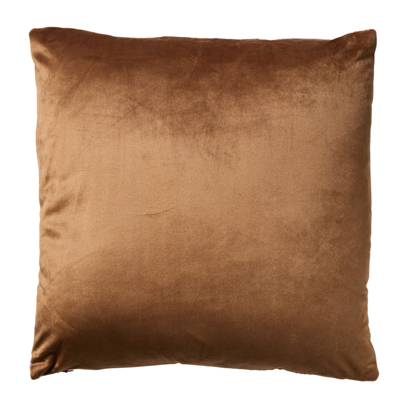 Kussen animal - geel - 45x45 cm