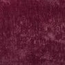 Kussen chenille met franjes - bordeaux rood - 35x50 cm 