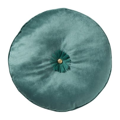 Kussen rond - groen - ø33 cm