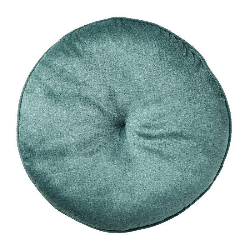 Kussen rond - groen - ø33 cm