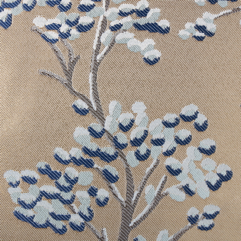 Kussen bloesem - mulitkleur - 45x45 cm 