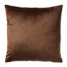 Kussen animal jaquard - bruin - 45x45 cm 