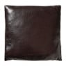 Kussen glans - bruin - 30x30 cm 