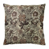 Kussen herfstprint jacquard - bruin/beige - 45x45 cm 