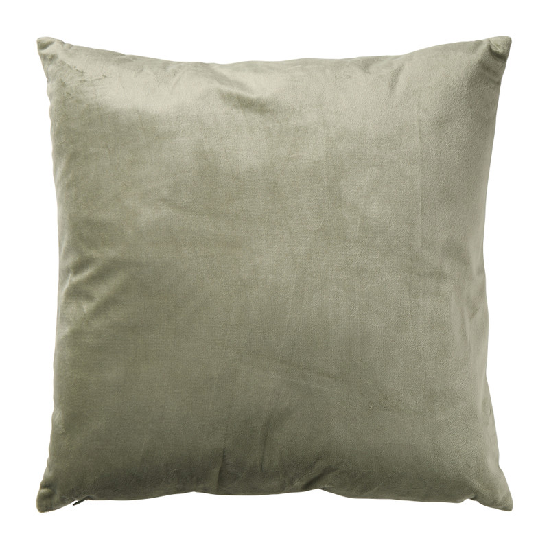 Kussen vredesduif - groen/wit - 45x45 cm