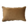Kussen velvet zonnetjes - geel - 30x50 cm 