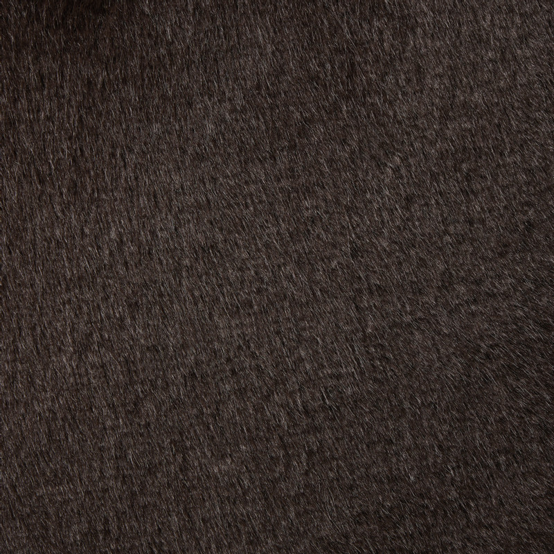 Kussen faux fur - bruin - 45x45 cm 