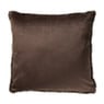 Kussen faux fur - bruin - 45x45 cm 