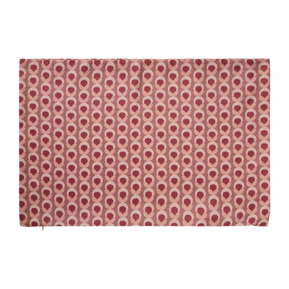 Kussensloop bloem - roze - 40x60 cm