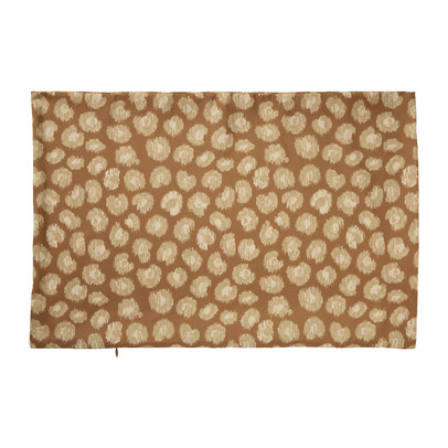 Kussensloop animal - geel - 40x60 cm