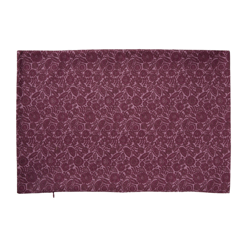 Kussensloop - rood - 40x60 cm
