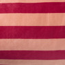 Kussen bolster streep - roze - ø15x45 cm