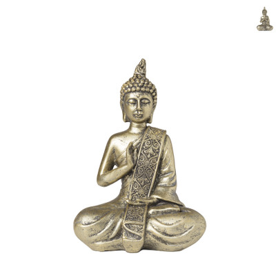 Boeddha goud - diverse varianten - 18.2x12.3x8.3 cm