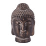 Boeddha hoofd antic - 14x20 cm