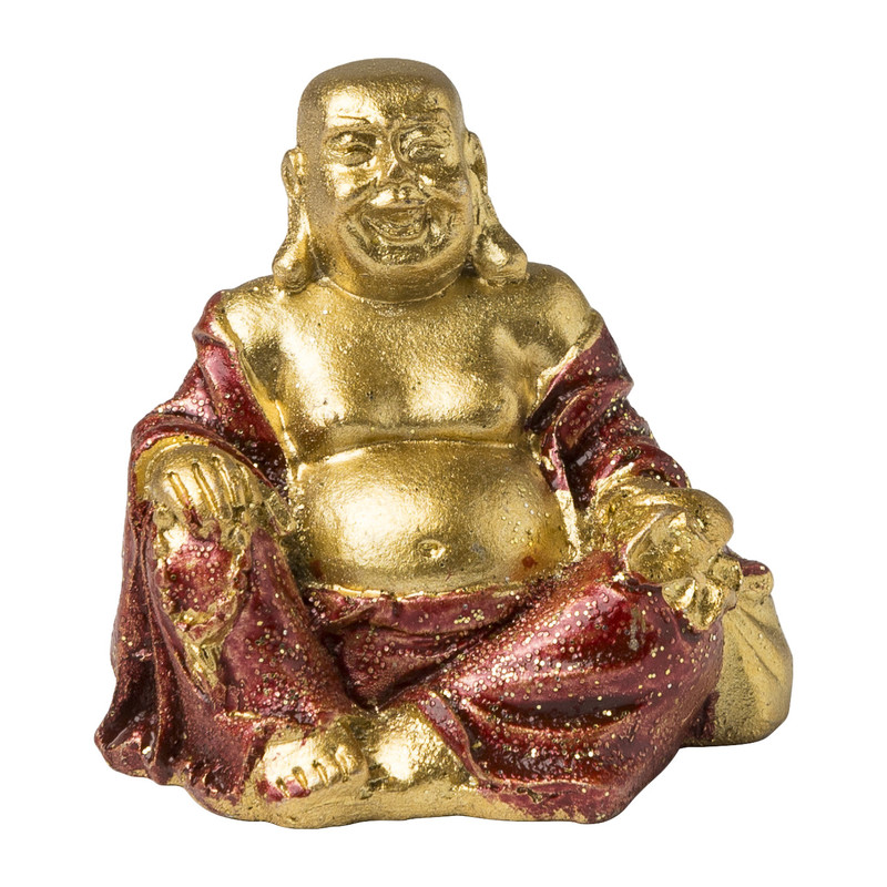 Boeddha mini - diverse varianten - goudkleurig