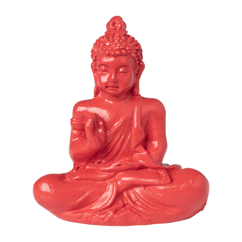 Mini boeddha - diverse kleuren - 5 cm