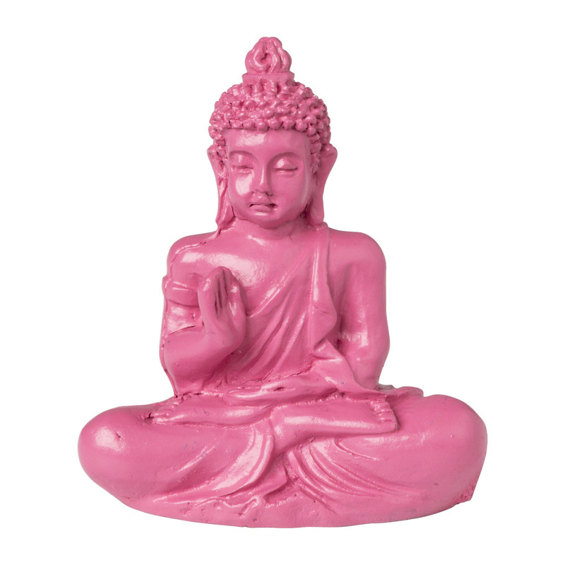 Mini boeddha - diverse kleuren - 5 cm