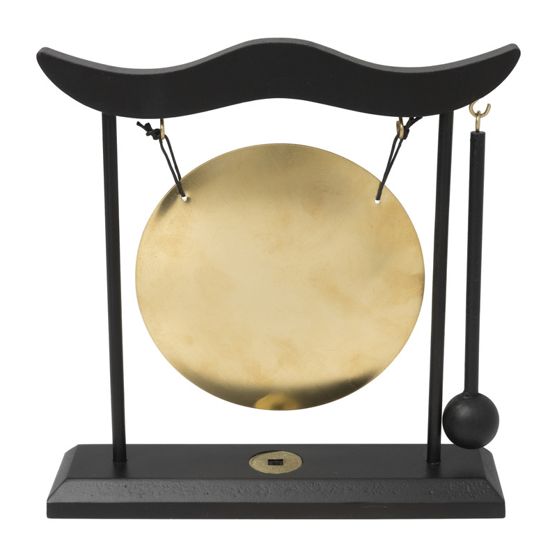 Staande gong - MDF - 20x19x5 cm